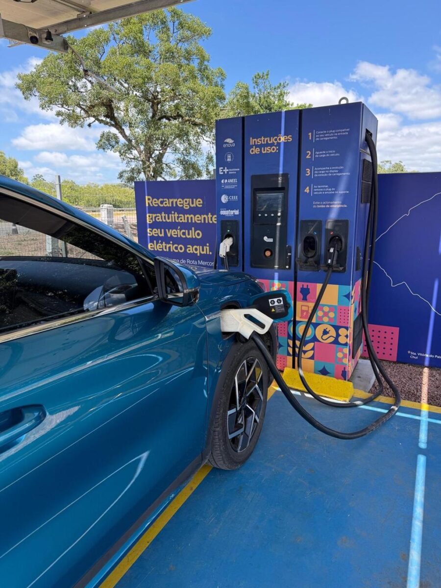 Carros elétricos no RS: onde encontrar pontos de recarga nas principais rodovias gaúchas